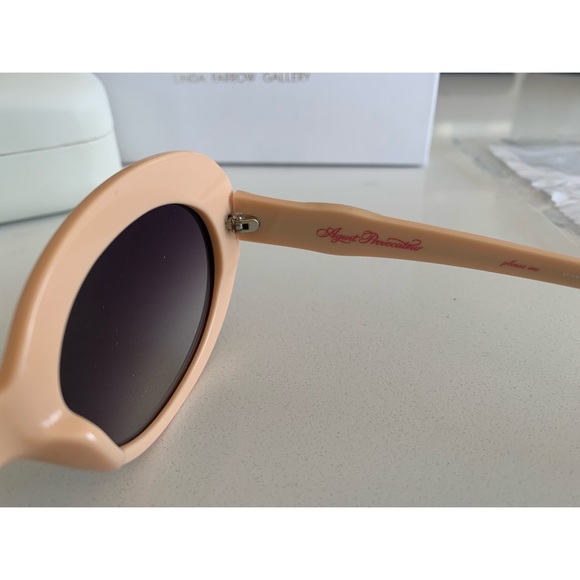 ✨HP ✨Linda Farrow Agent Provocateur Oval Sunglasses - Picture 11 of 14